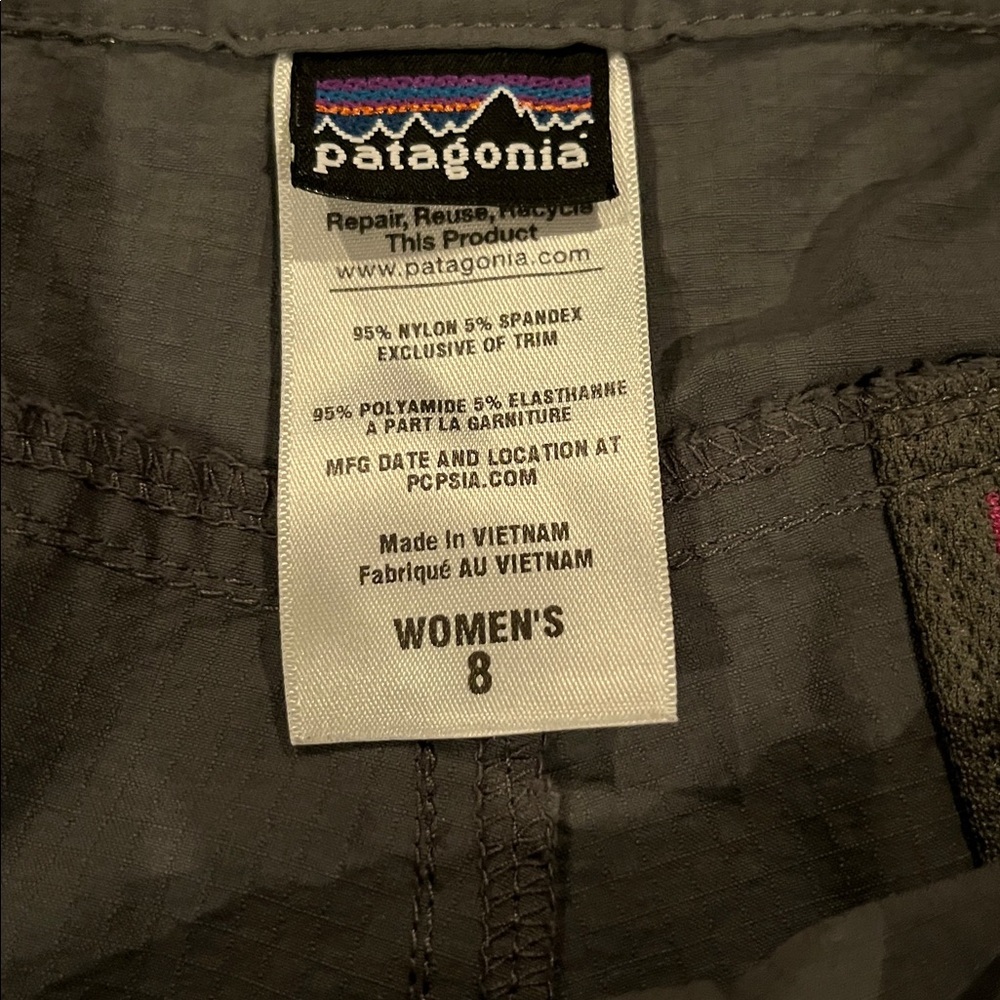 Patagonia Borderless Shorts in grey | size 8 - Picture 4 of 4